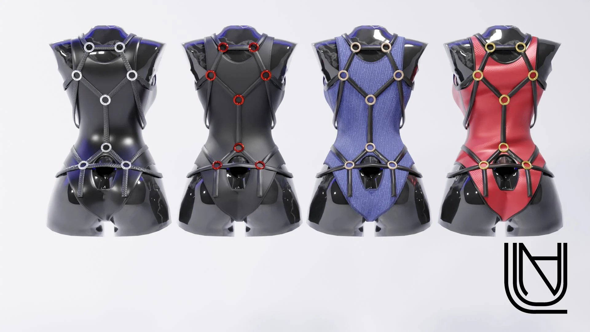 Hyenid Bodysuit w/ Harness