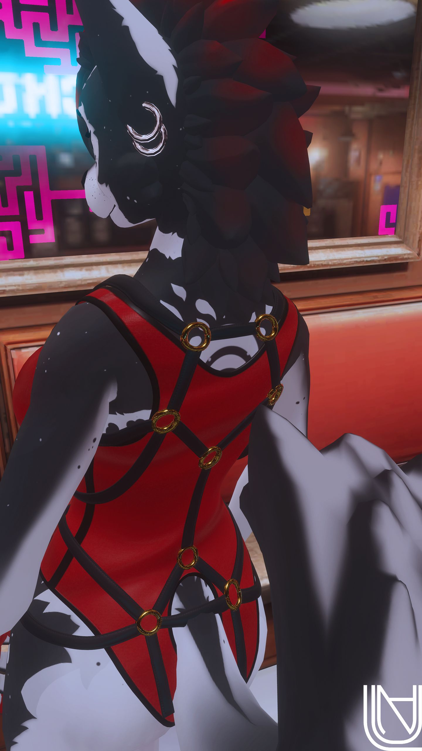 Hyenid Bodysuit w/ Harness