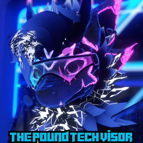 Pound Tech Visor - Nardoragon (VRCHAT)
