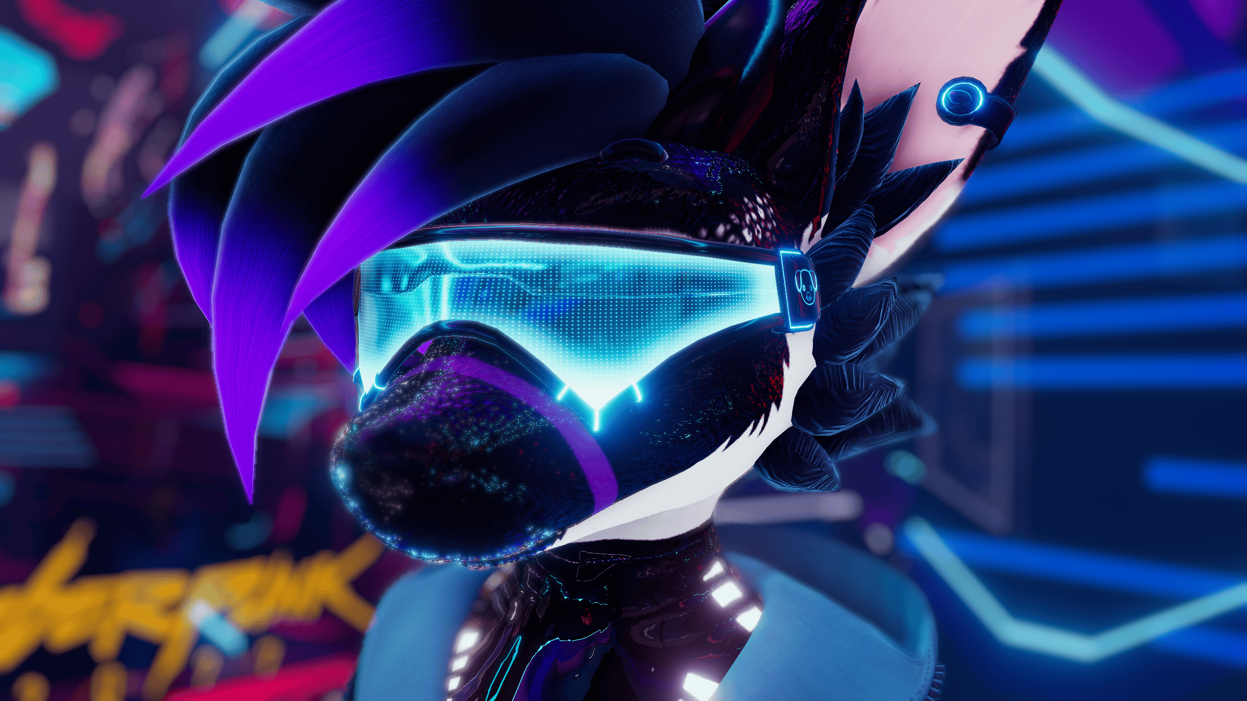 Pound Tech Visor - Nardoragon (VRCHAT)