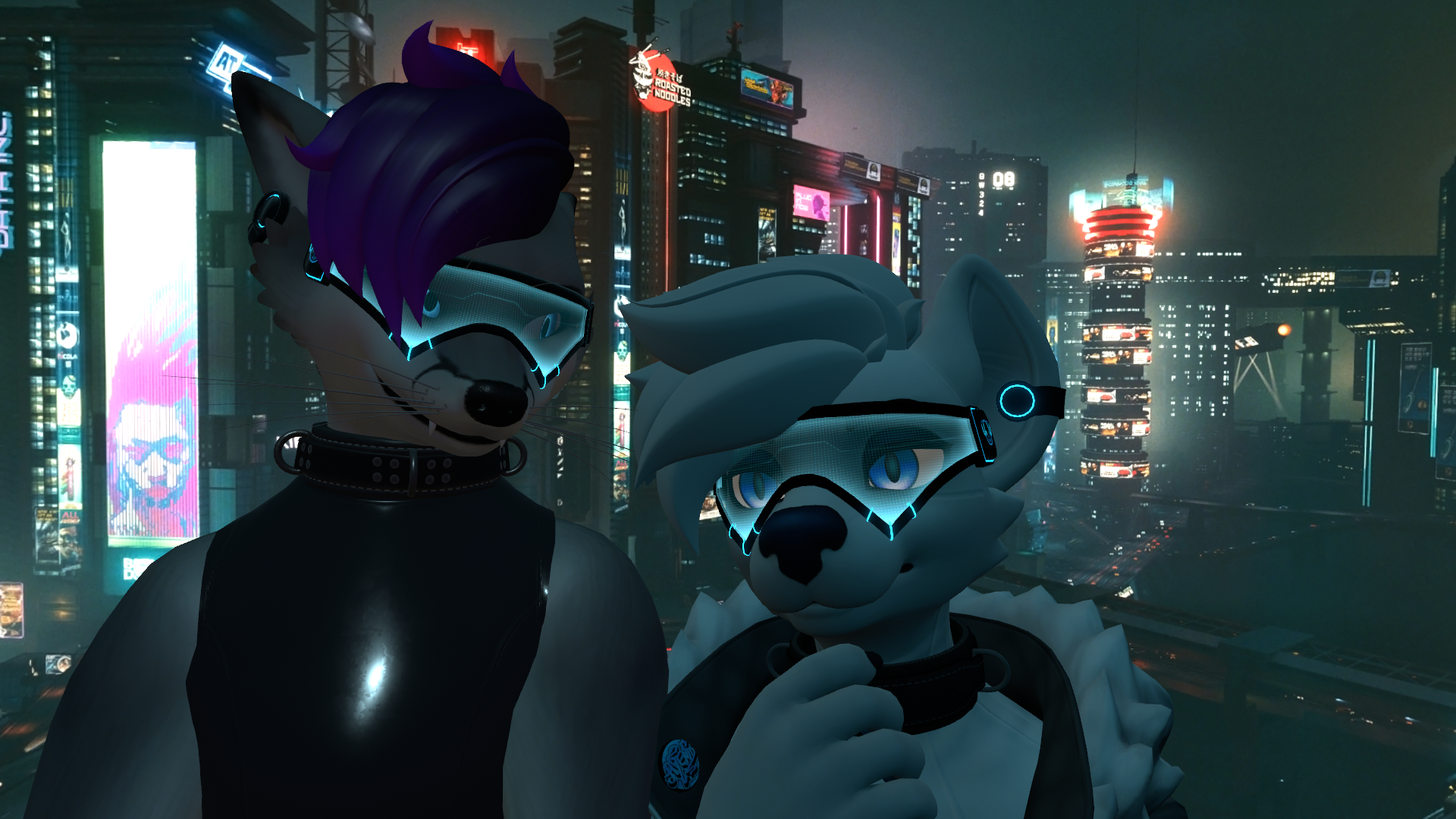 Pound Tech Visor - Rexouium (VRCHAT)