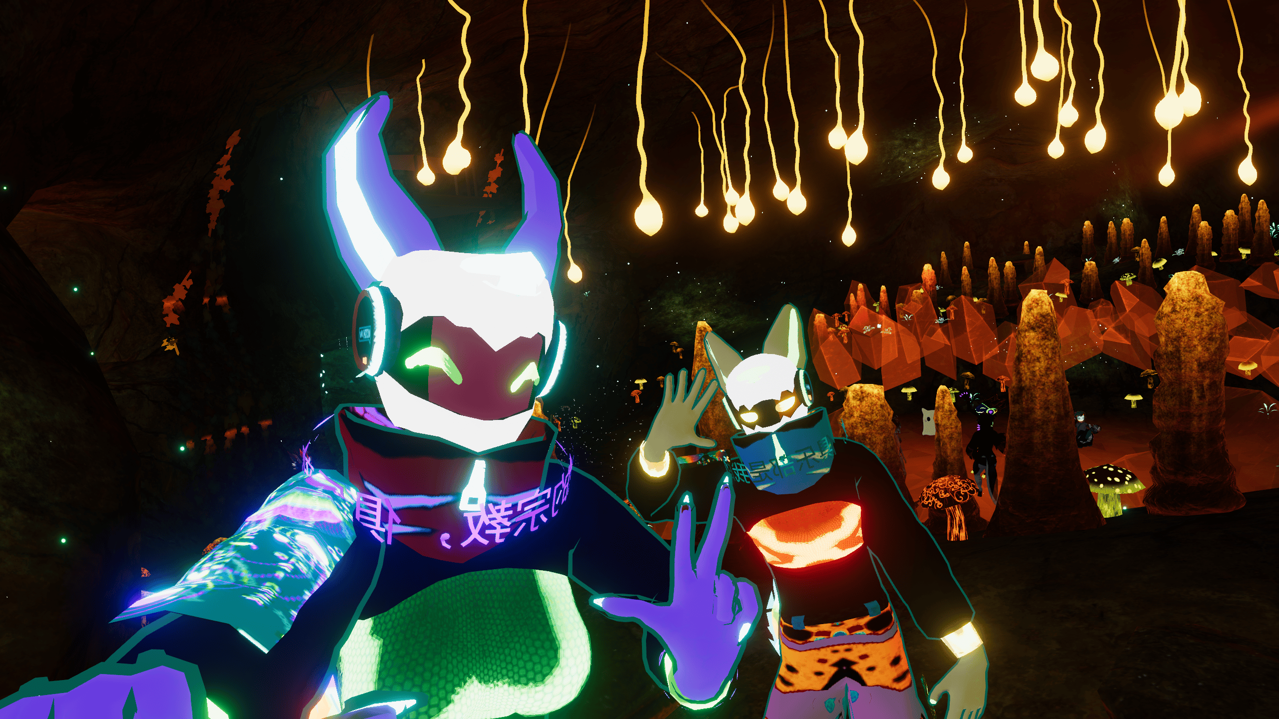 Zenua| | | FREE VRChat Avatar - Optimized Anthro Android Raver - SFW - [ PC & QUEST ]
