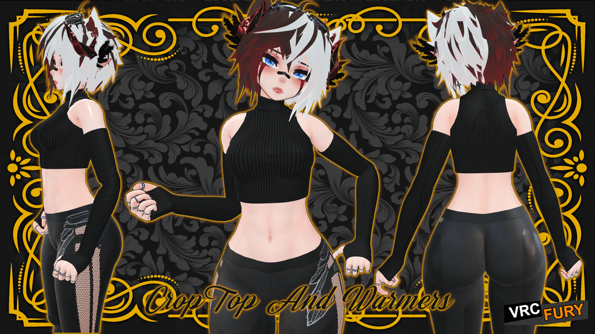 Croptop and ArmWarmers God Mag/Rev/Run DLC(Oneclick)