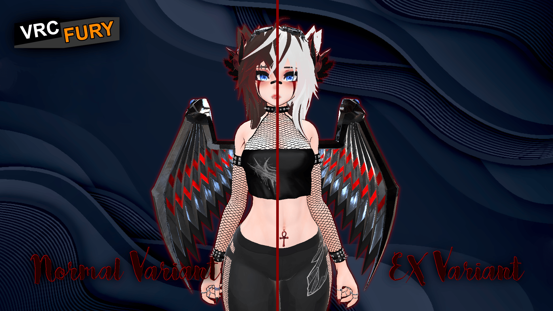 Grunge Top with Fishnet God Mag/Rev/Run DLC(Oneclick)