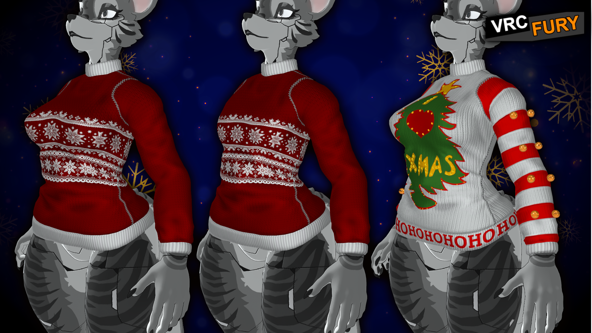 Ugly Xmas Sweater Space Yeen(oneclick)