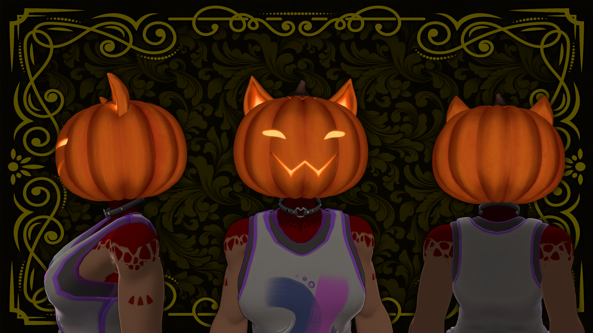 Cat-O-Lantern Yeen (FT compatible)