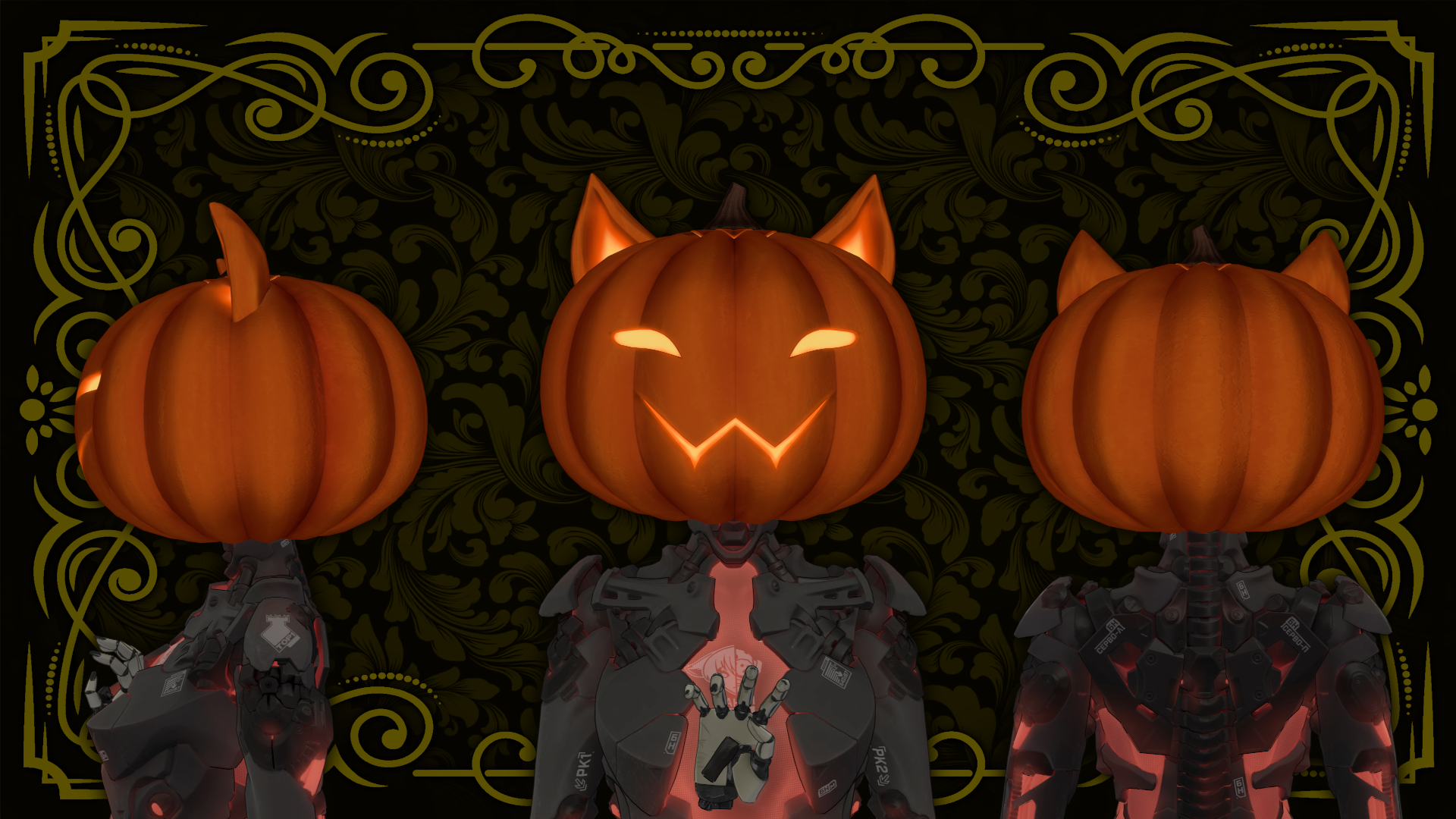 Cat-O-Lantern Ban (FT Compatible)