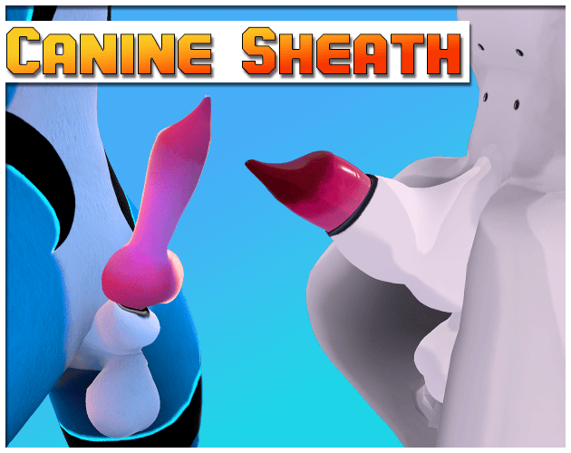 WuffBits - Anatomically Correct Male Canine Penis, Sheath and Anus