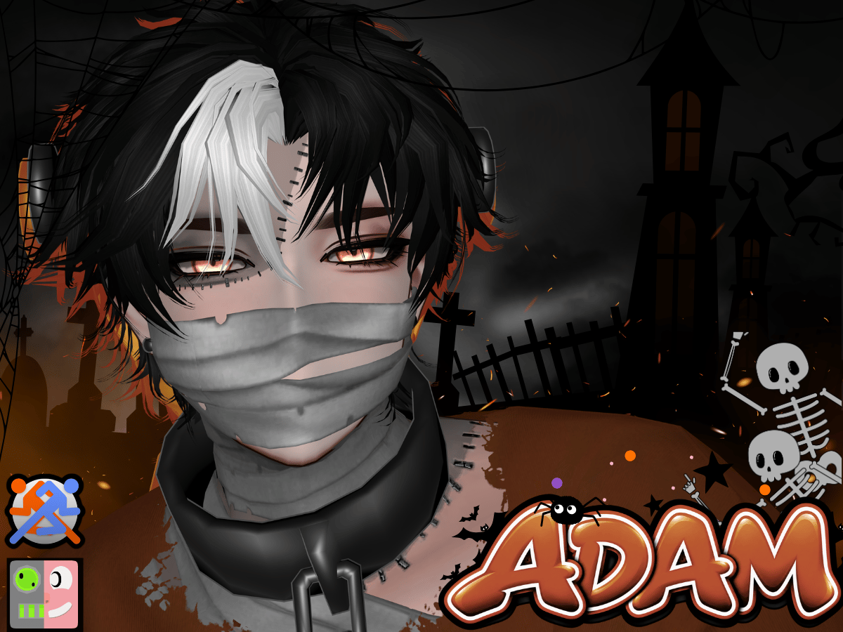 Adam | Halloween Avatar | Face Tracking | GoGo