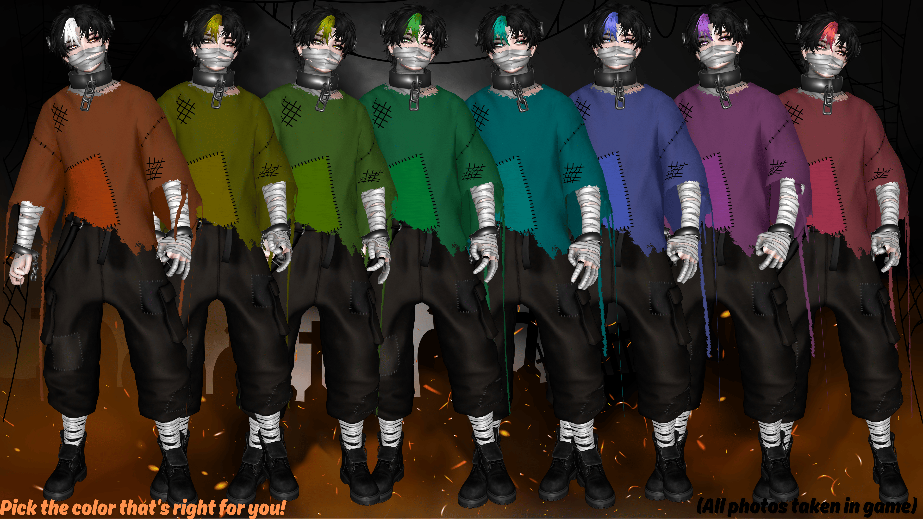 Adam | Halloween Avatar | Face Tracking | GoGo