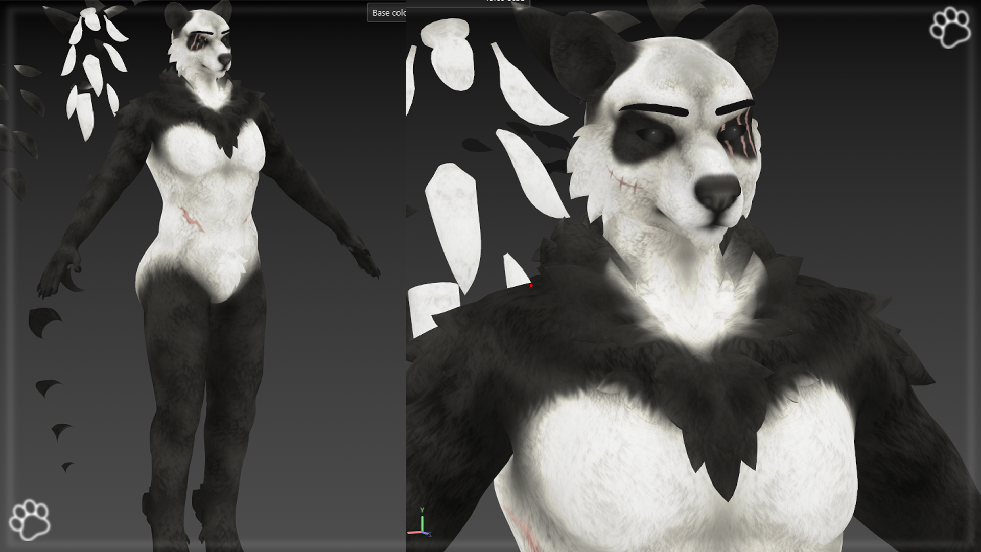 ☾ GOHIN THE PANDA | BJORN RETEXTURE