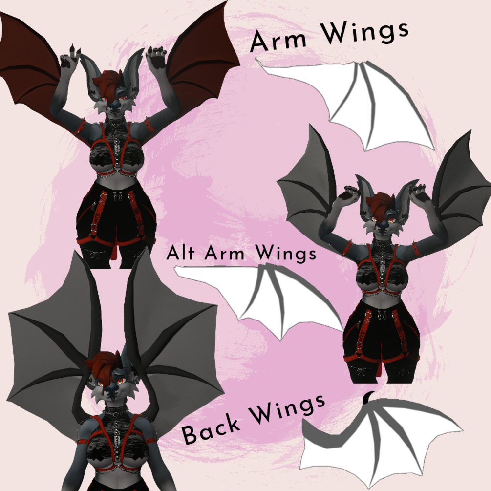 Bat + Hyenid Accessories