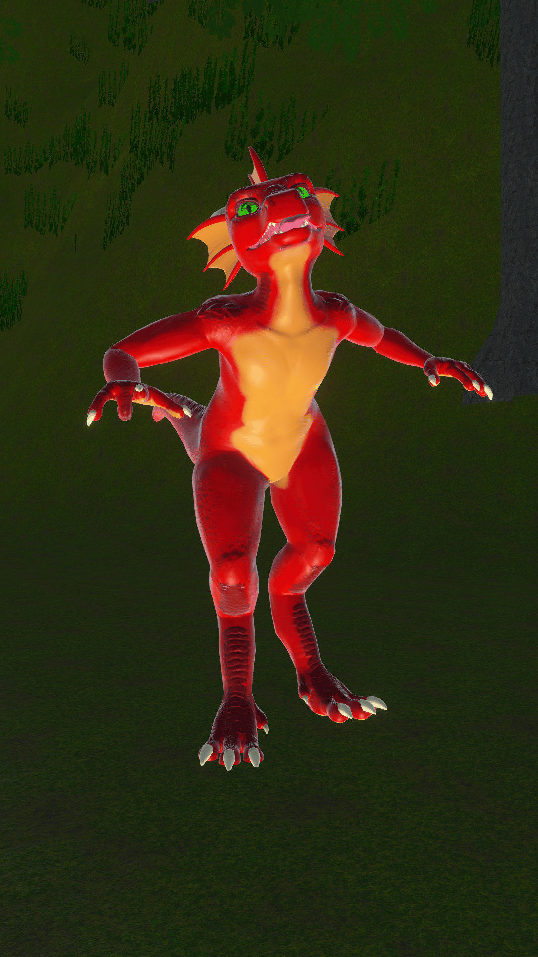 Zelbold - Lightweight (Quest/PC) Kobold Avatar for VRChat