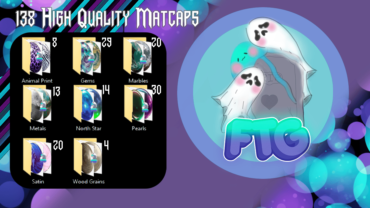 March Matcaps (Assorted 138)
