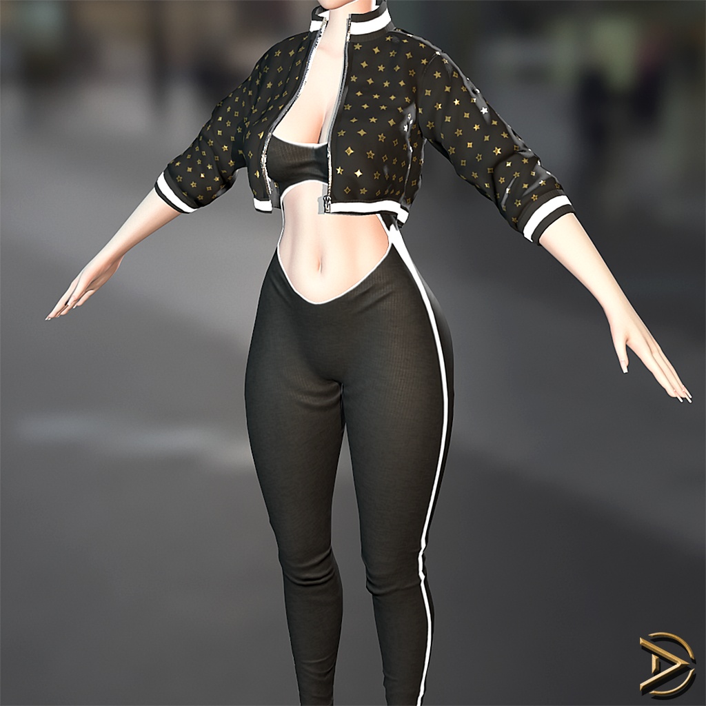 Cyberpunk Outfit 1