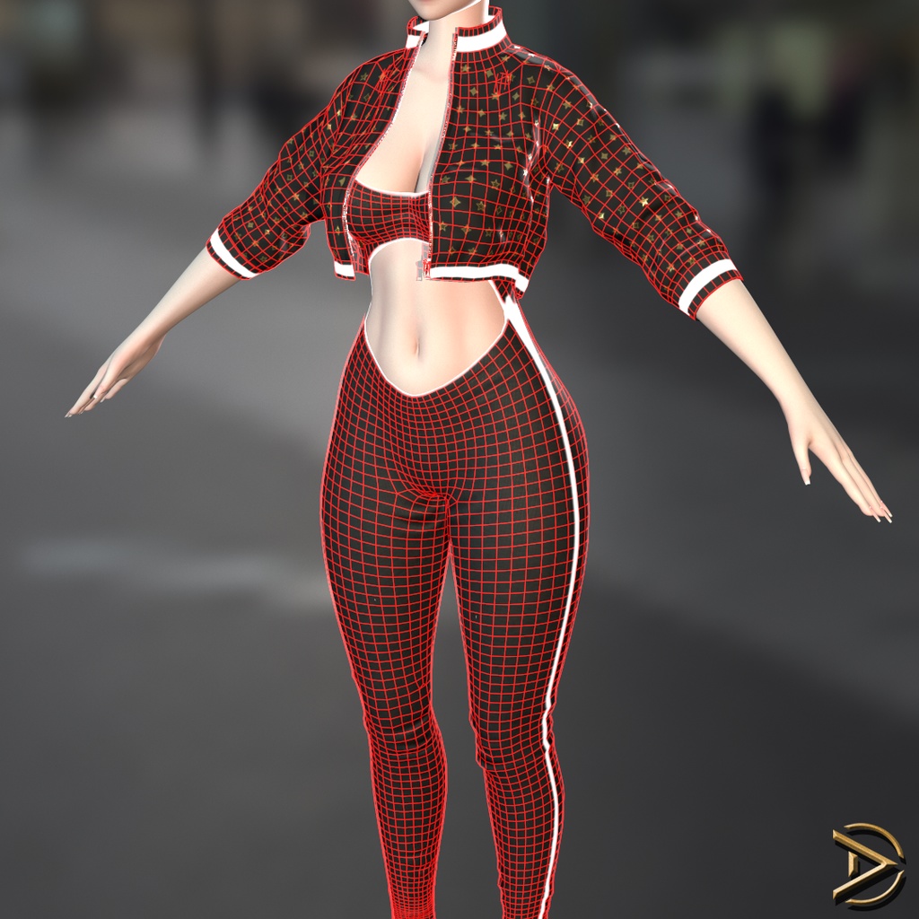 Cyberpunk Outfit 1