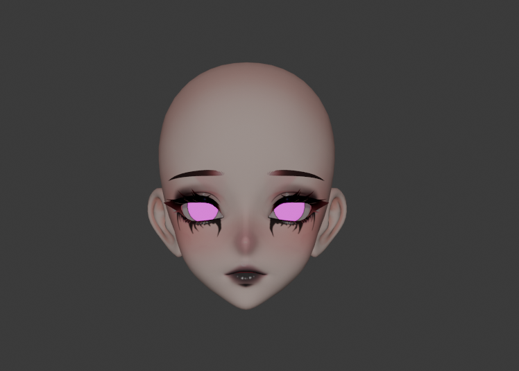Gothic Rain Texture for Amelia Anime (FREE)