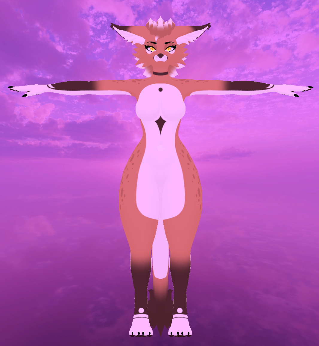 Brown Lynx Fox Moth Texture