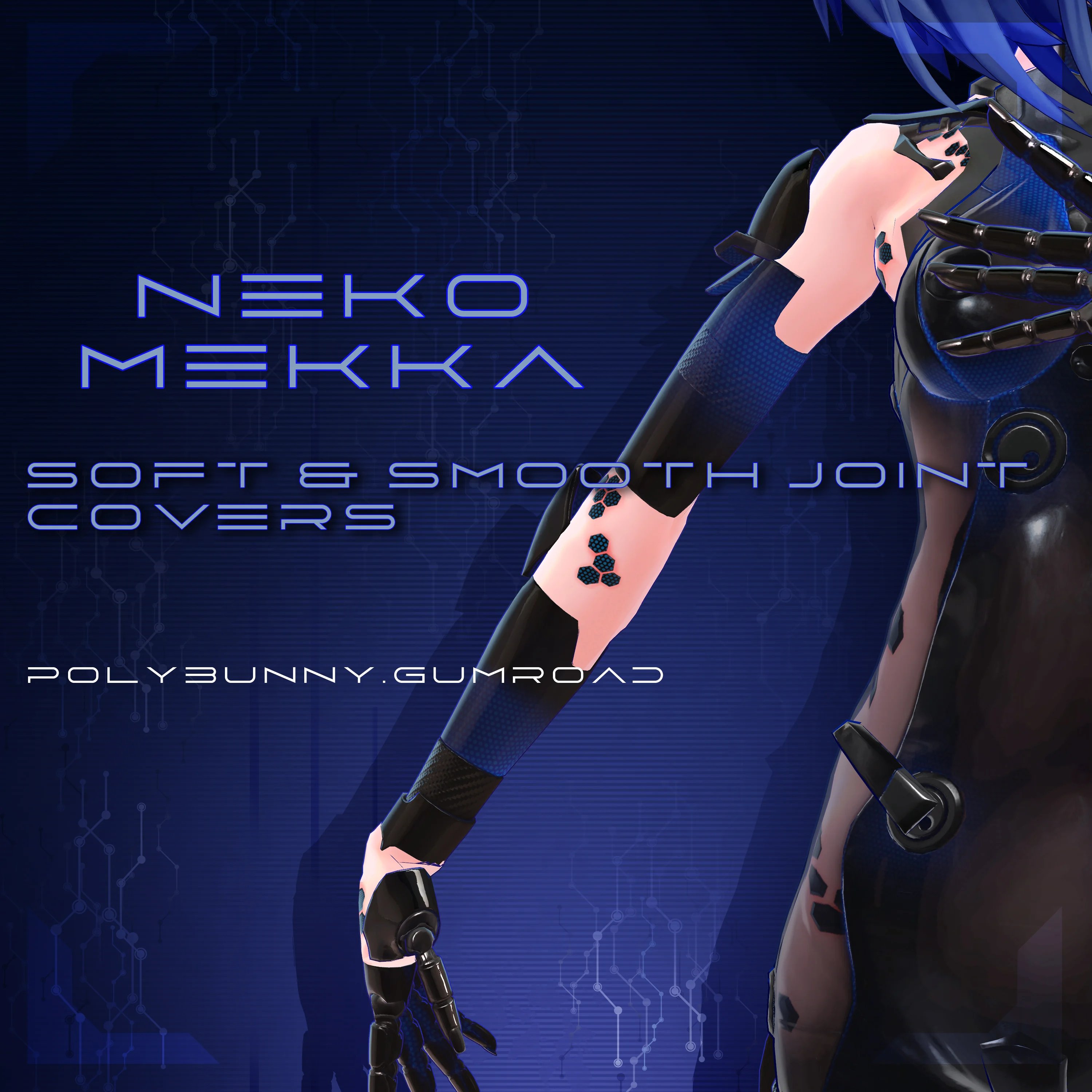 Shkurka NekoMekka's Soft & Smooth Joint Covers Set