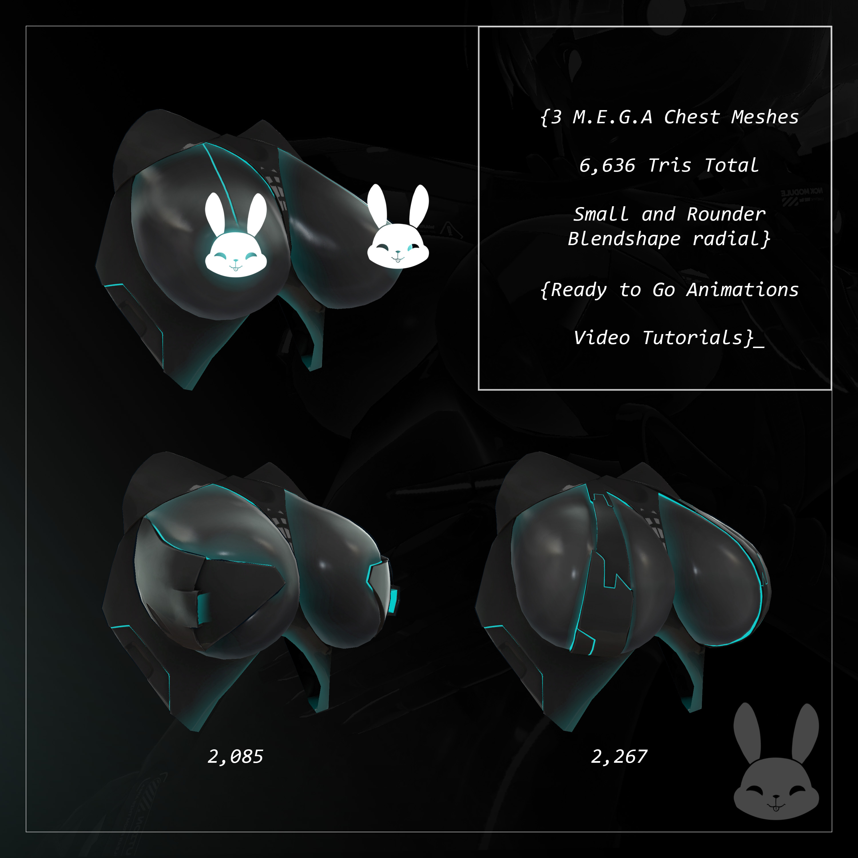 CYANT M.E.G.A Chassis Pack