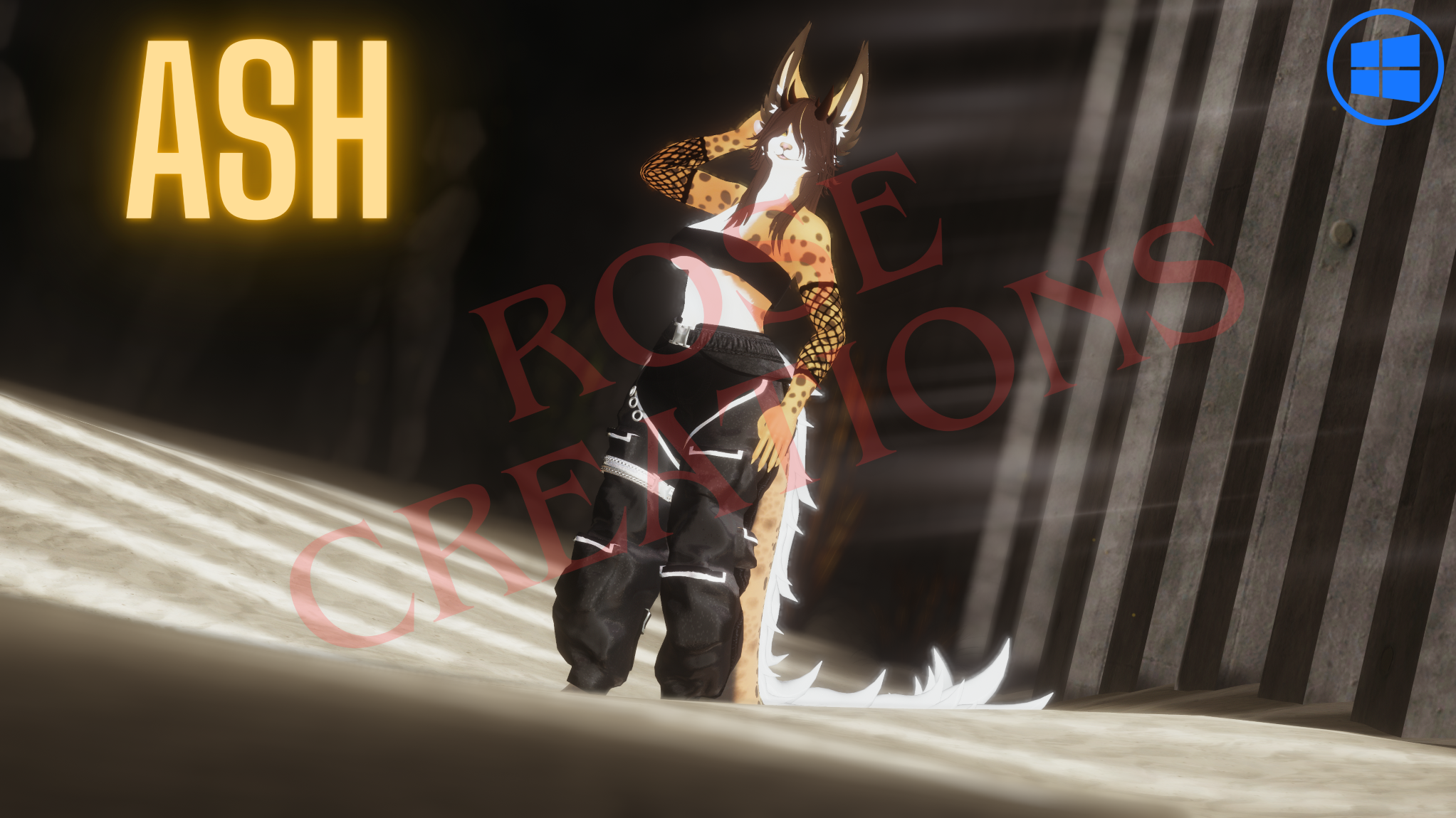 Ash, The Bobcat Dragon