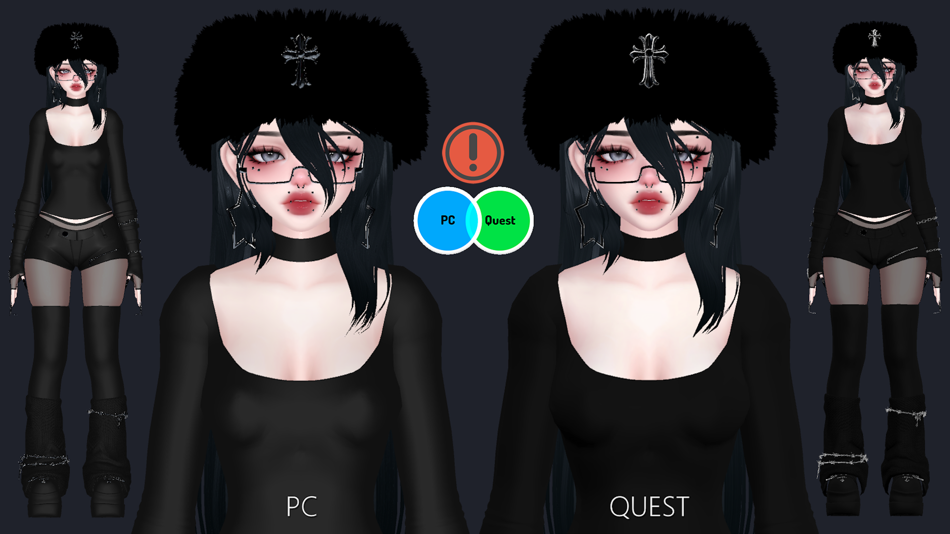 ✮ eva ;; sfw pc & quest ;; face tracking ✮