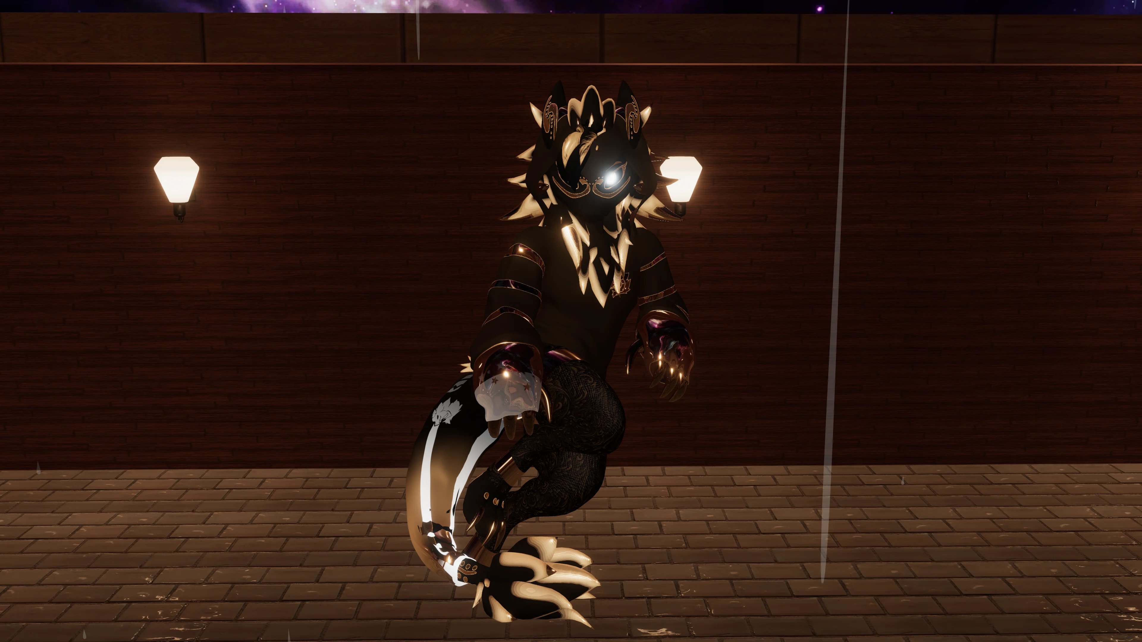 Golden Wicker Texture