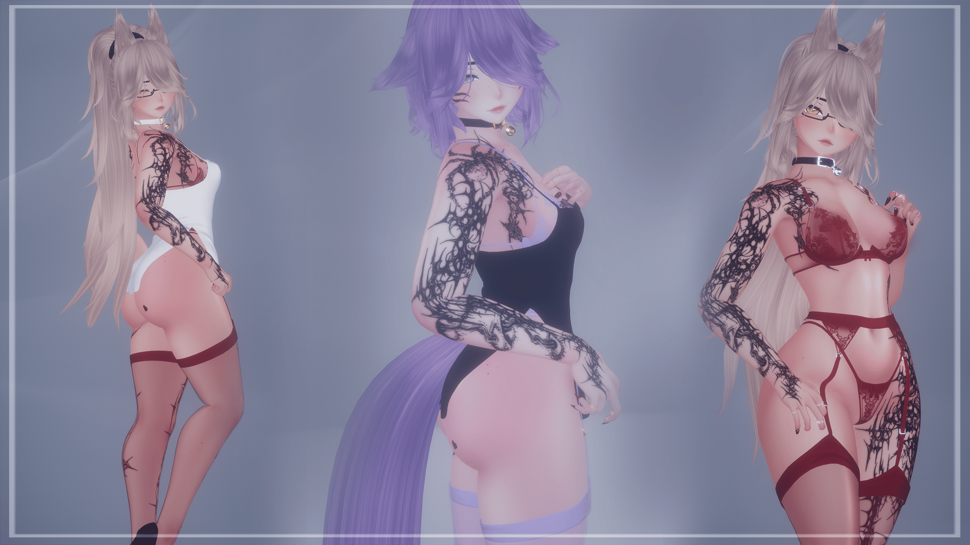 ♡..Rinata (PC only/Green/VRCFT)