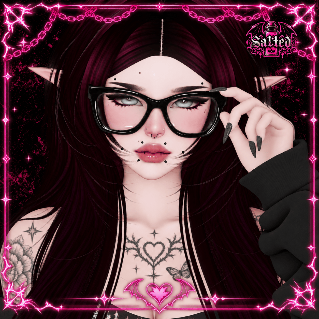 Thick Frame Glasses