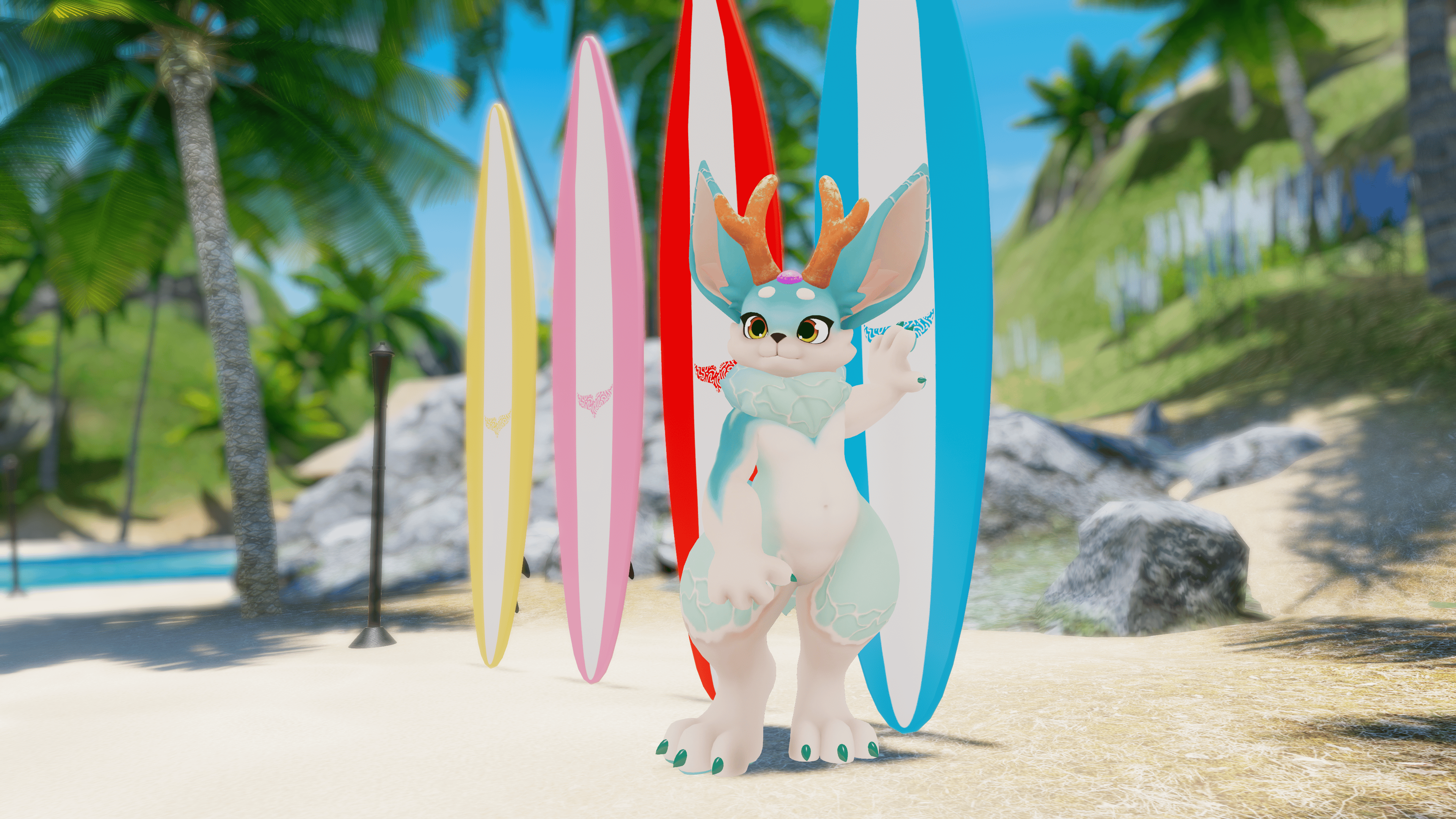 Beach Bun - Verbunny Texture