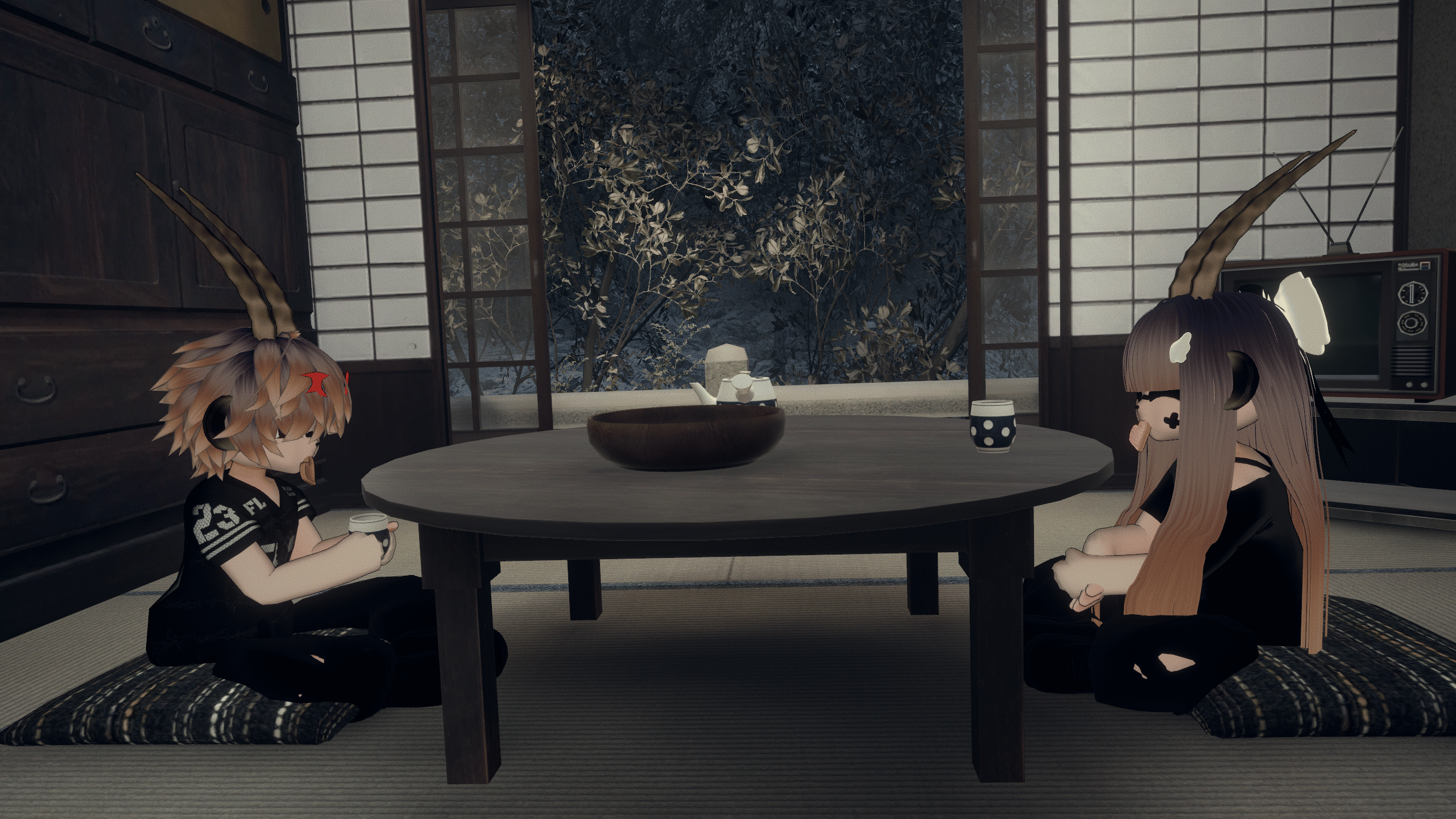 Chibi Onyx and Alyssa (Server Free)