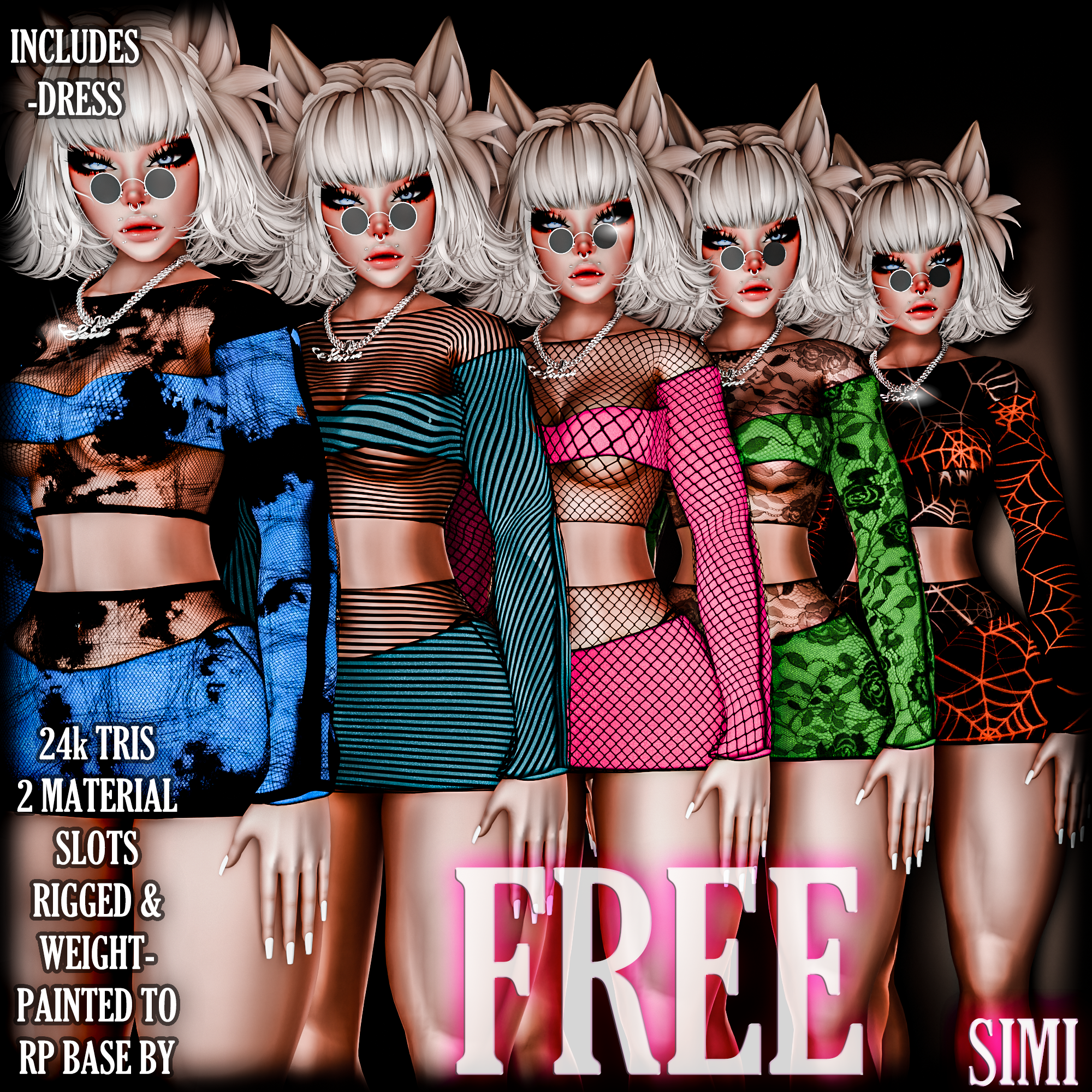 MISSING YOU A LIL DIFF DRESS (FREE ON DISCORD)
