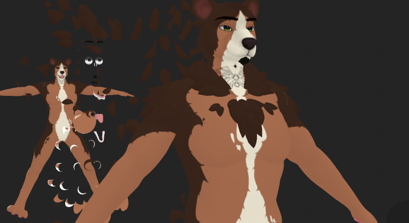 💫 - CLAY / G Shepherd Texture Bjorn