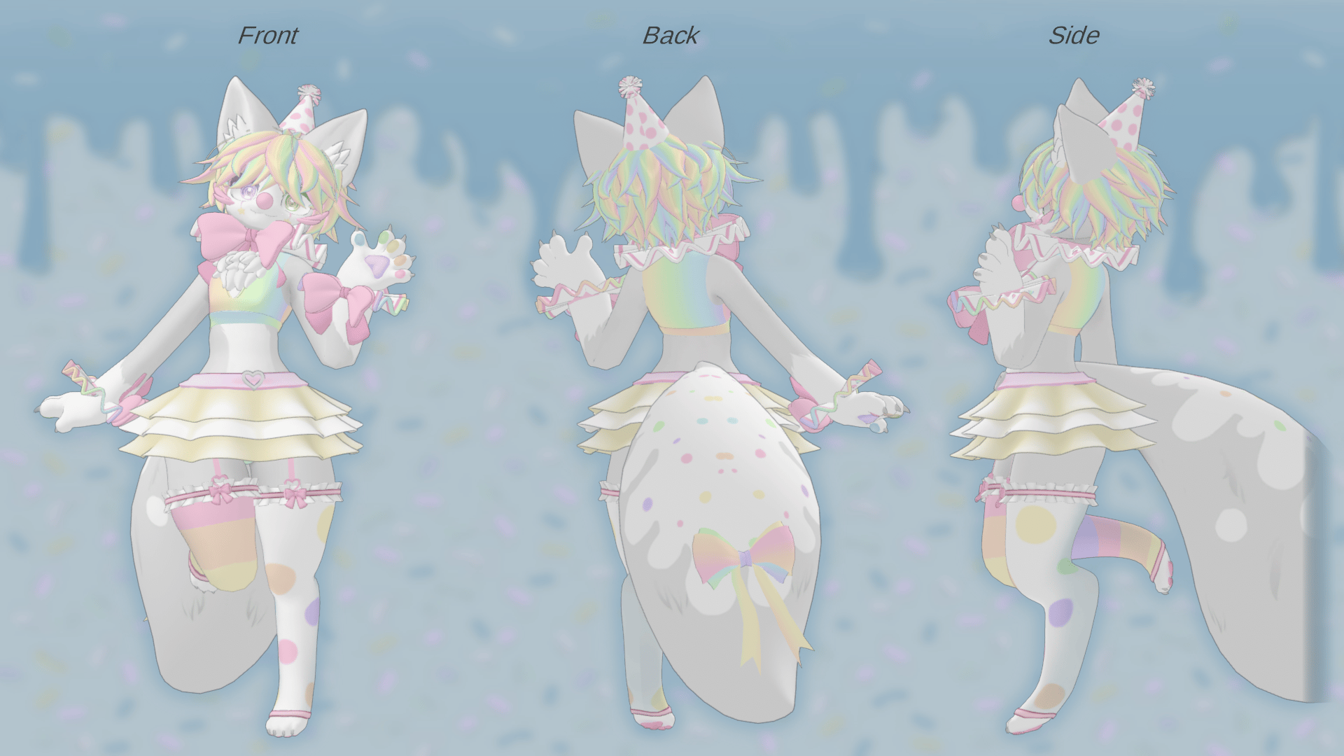 🤡🎈 Bubble the Clown 🎈🤡 (Deira VRChat Avatar) - 2026 REMAKE