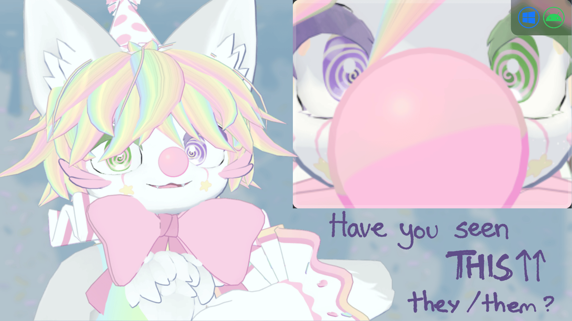 🤡🎈 Bubble the Clown 🎈🤡 (Deira VRChat Avatar) - 2026 REMAKE
