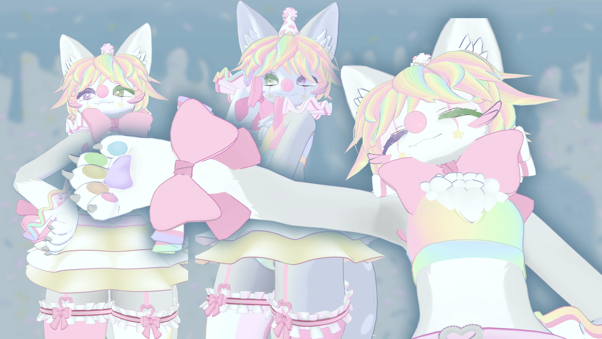 🤡🎈 Bubble the Clown 🎈🤡 (Deira VRChat Avatar) - 2026 REMAKE