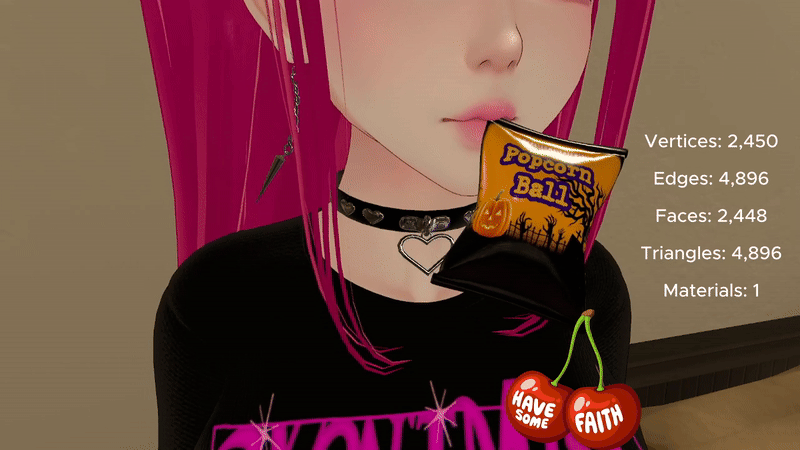 "Halloween Treats" Mouth Charm Pack