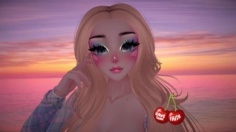 "Midnight Sun" Sunny Head Makeup Texture