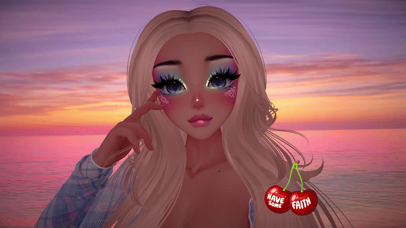 "Midnight Sun" Sunny Head Makeup Texture