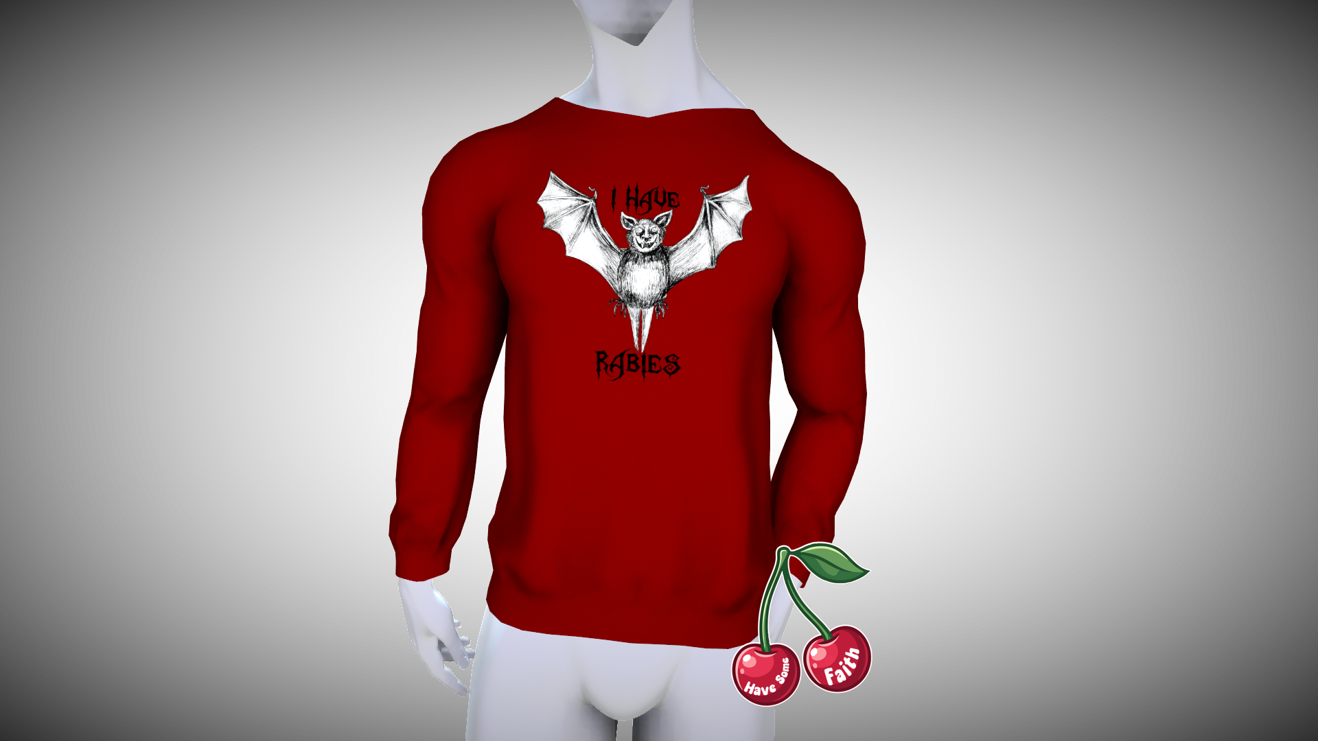 "Lazy Bones" Halloween Meme Sweatshirt VRBASE E-Boy