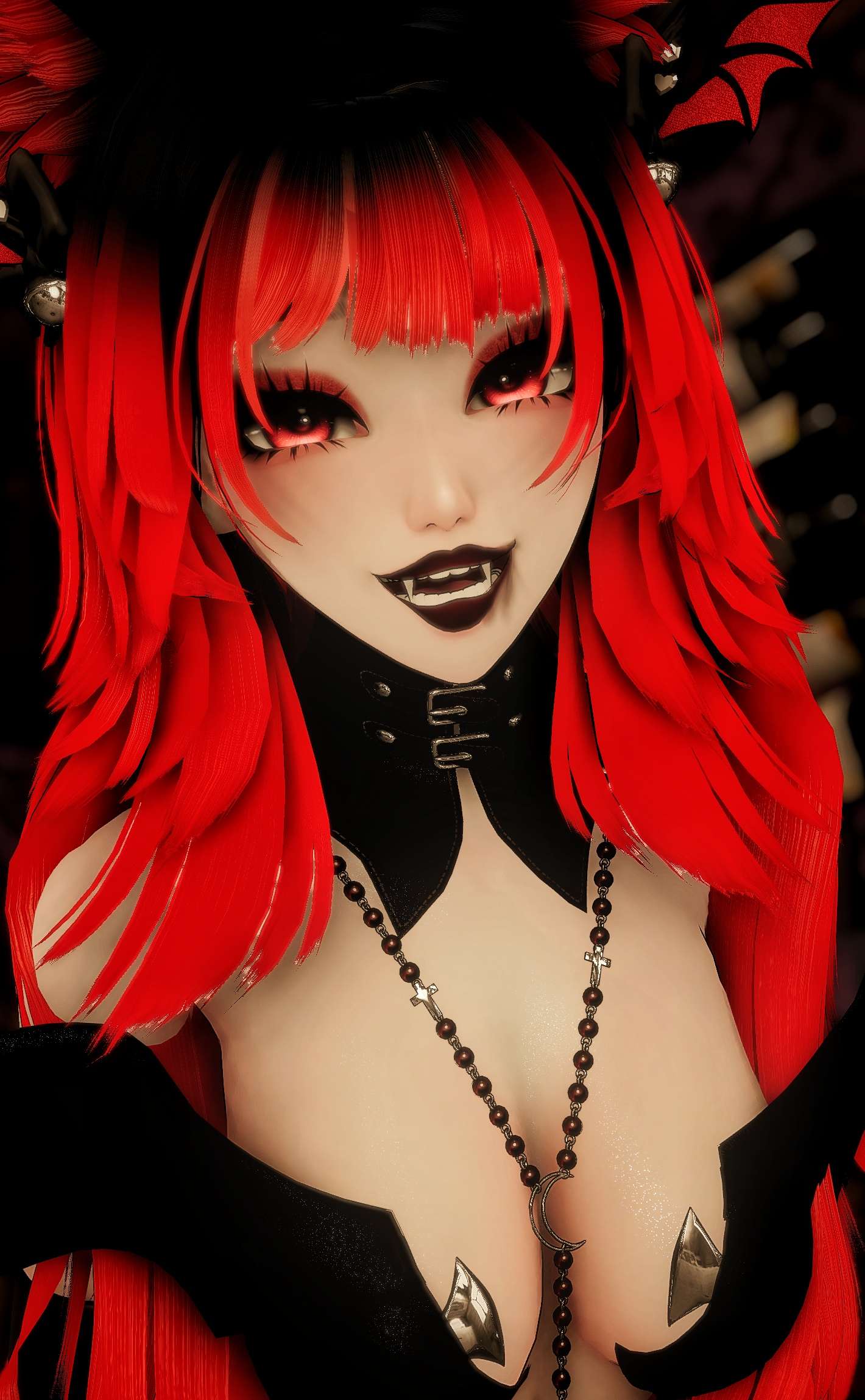 Selene The Vampire Kitty (PC Only | UE VRCFT | SPS | GOGO)