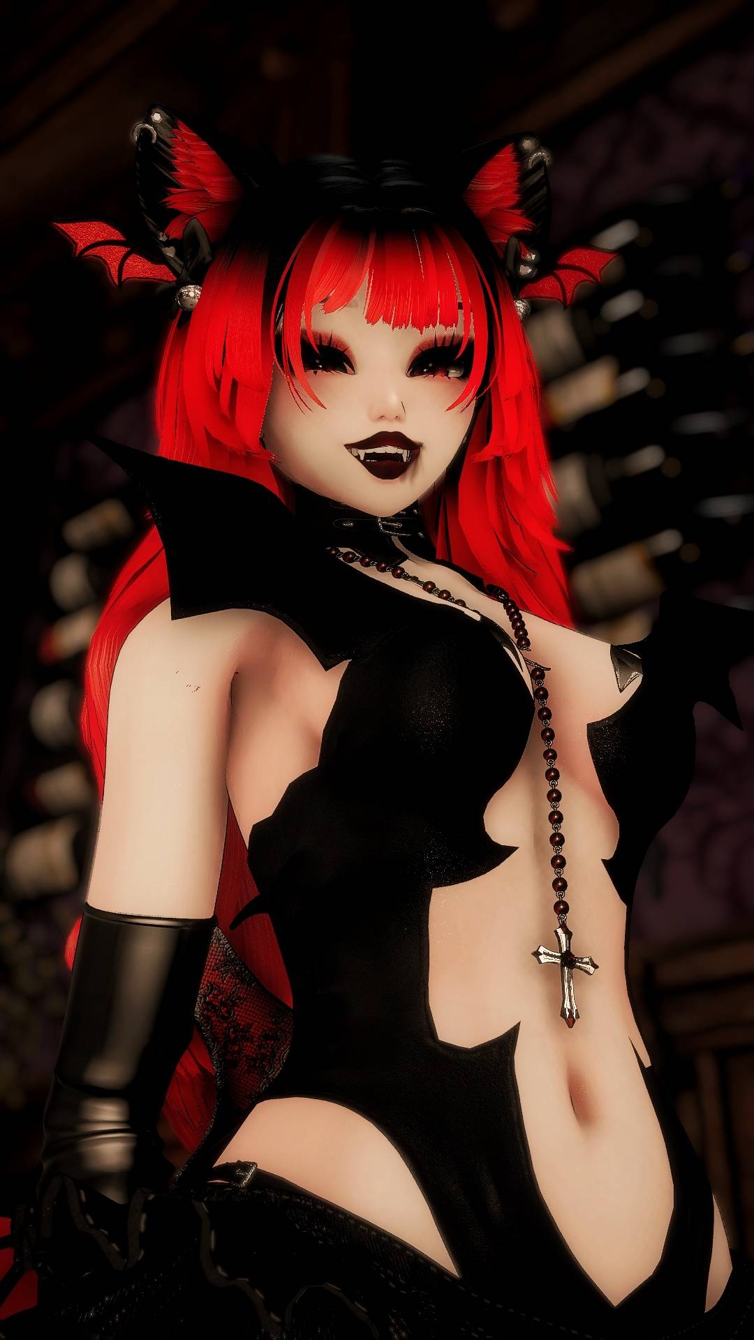 Selene The Vampire Kitty (PC Only | UE VRCFT | SPS | GOGO)