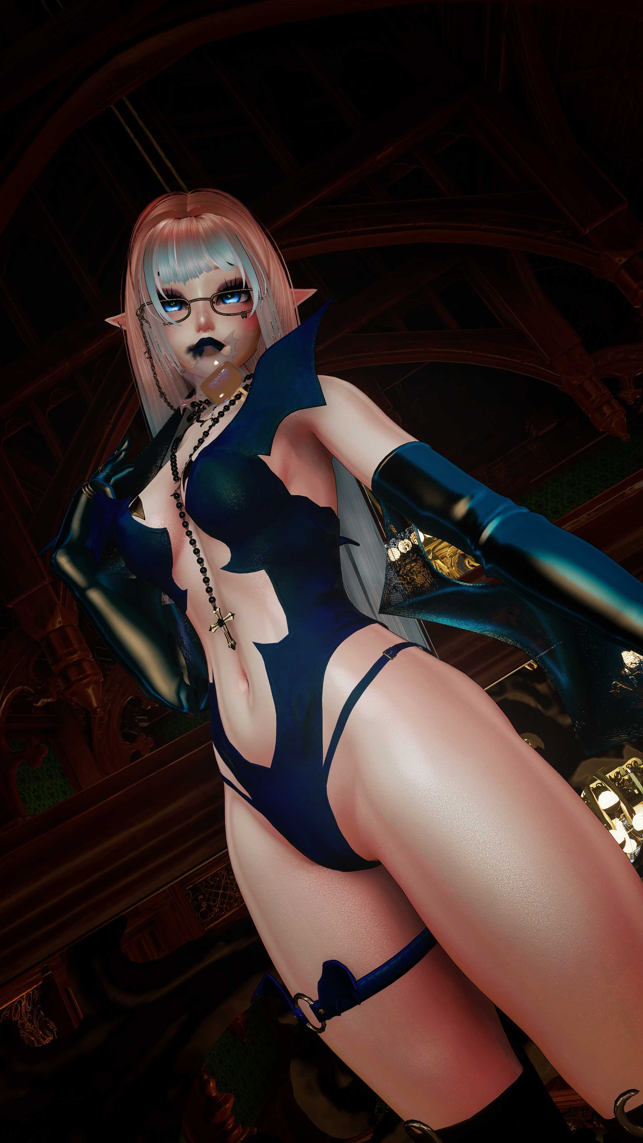 Selene The Vampire Kitty (PC Only | UE VRCFT | SPS | GOGO)