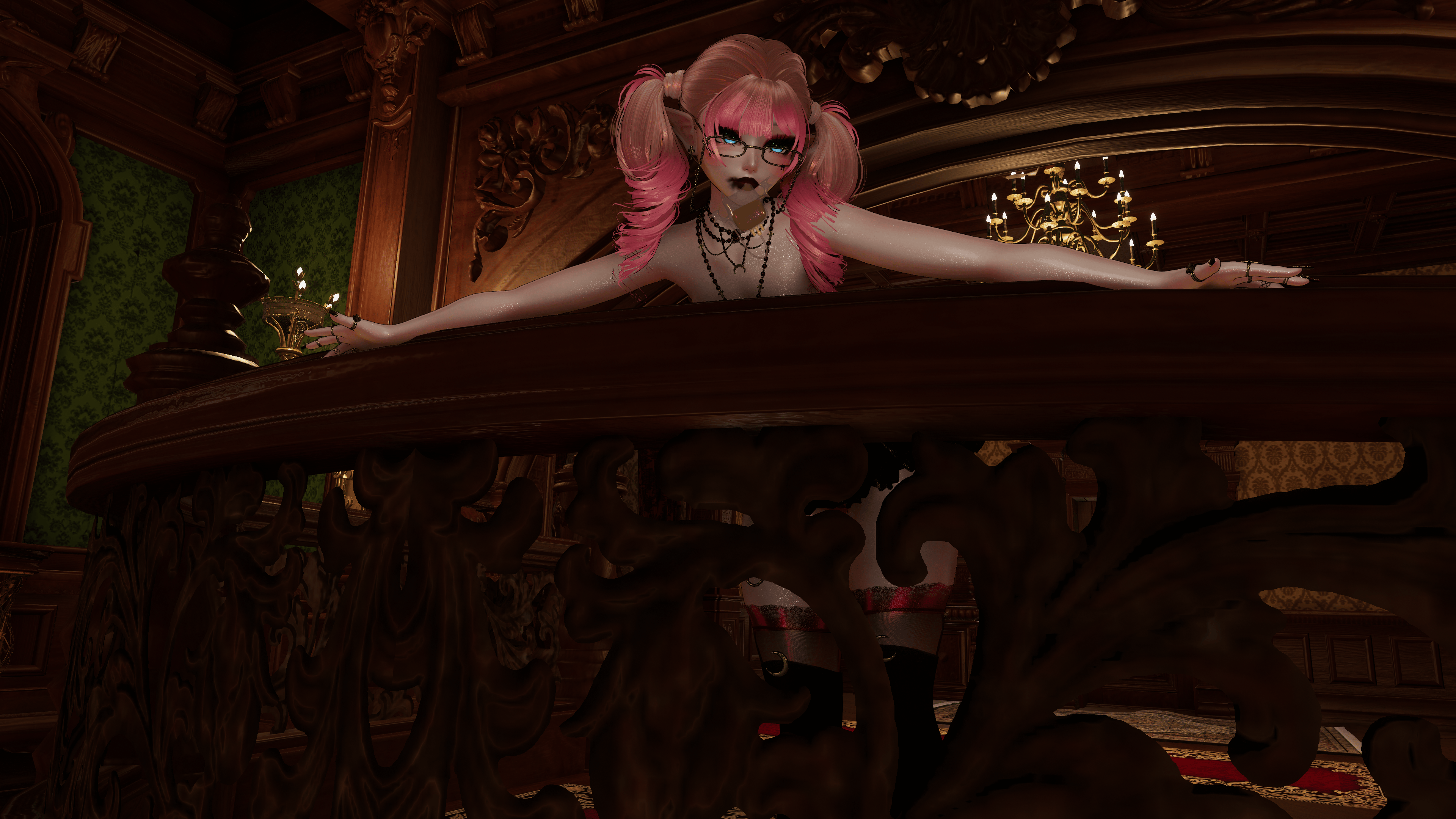 Selene The Vampire Kitty (PC Only | UE VRCFT | SPS | GOGO)