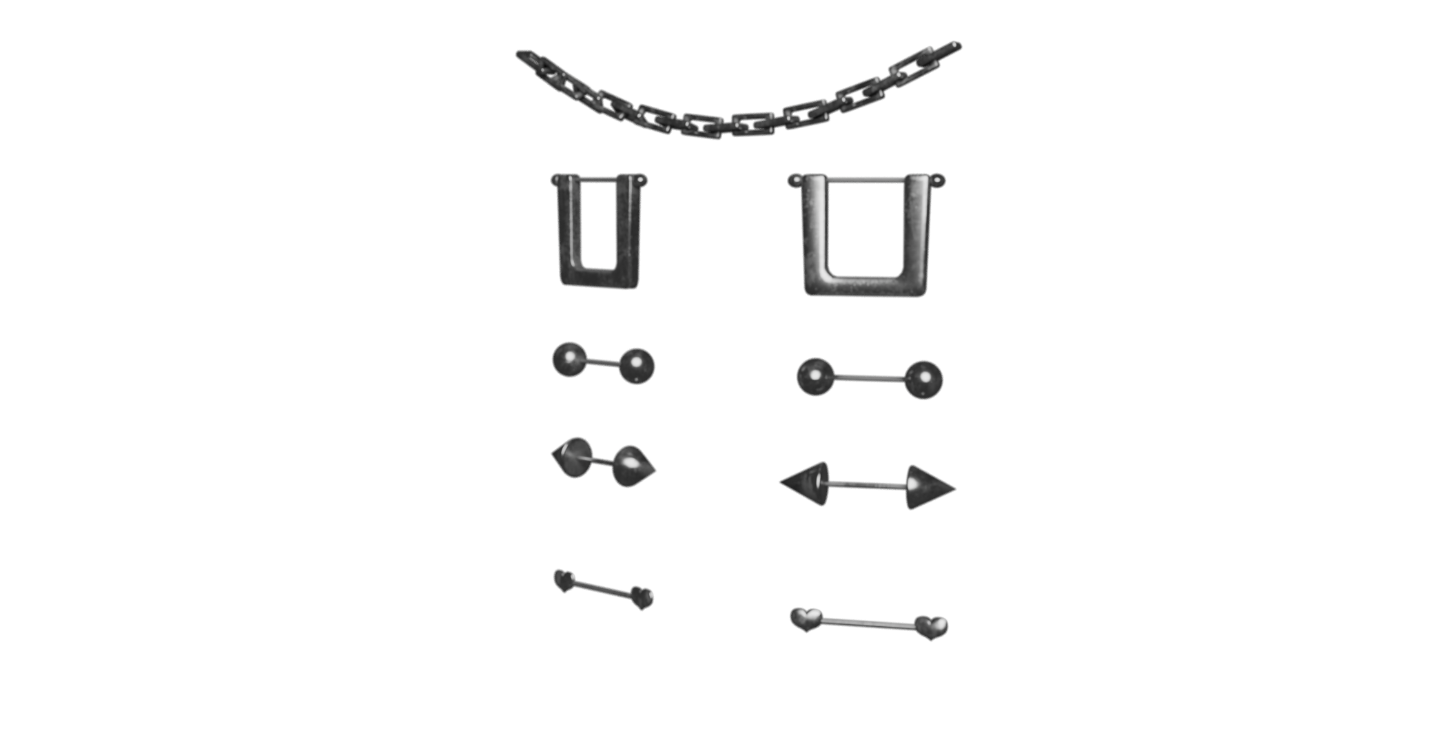 Meat Base Piercings Add-on