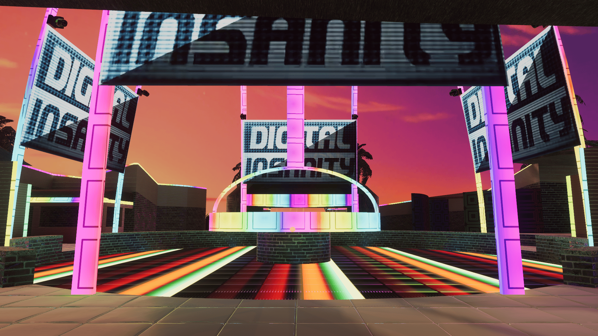 Club Icon (Base) – Neon Beachfront VRChat Club Framework (Quest Compatible)