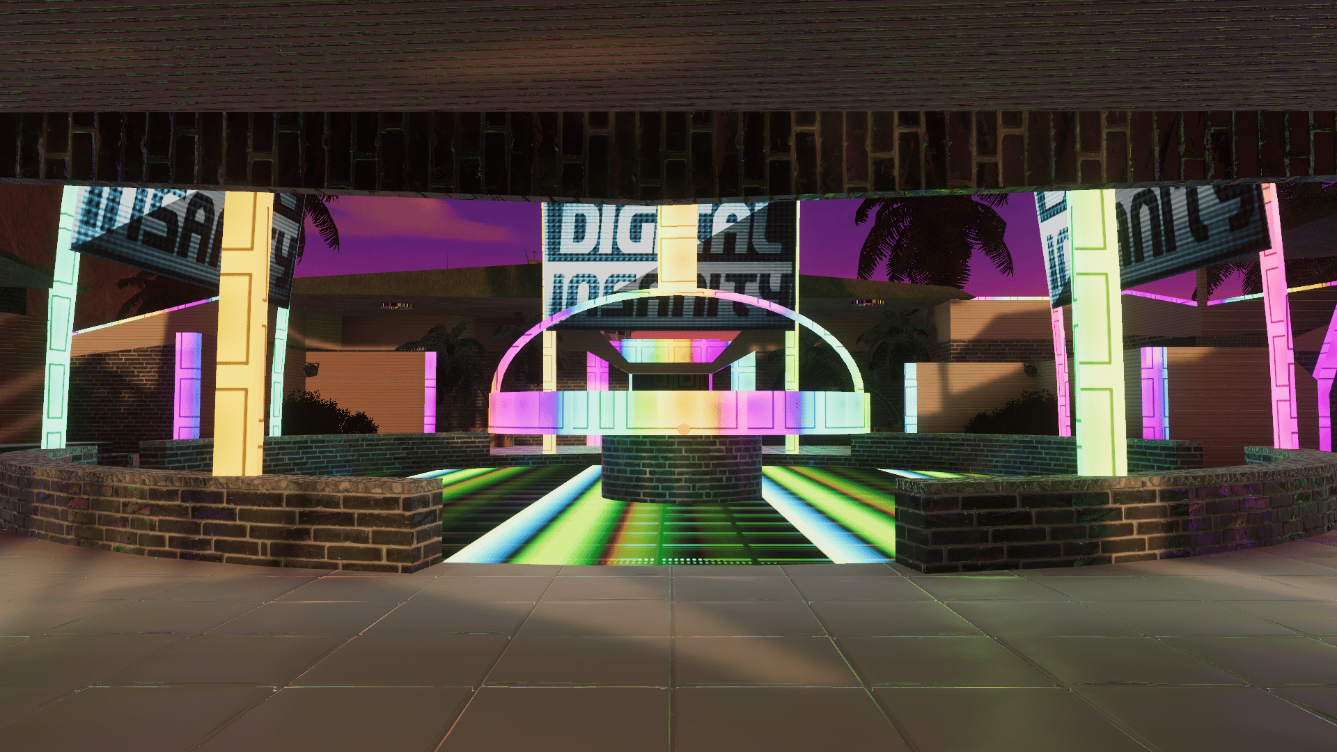 Club Icon (Base) – Neon Beachfront VRChat Club Framework (Quest Compatible)