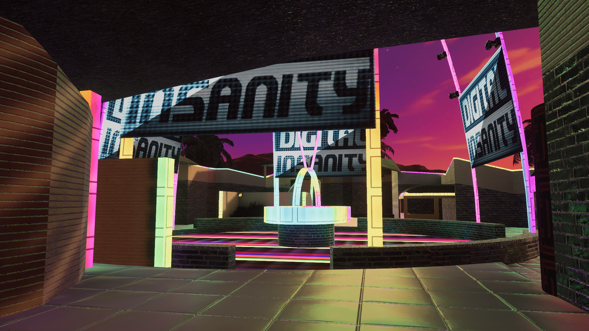 Club Icon (Base) – Neon Beachfront VRChat Club Framework (Quest Compatible)