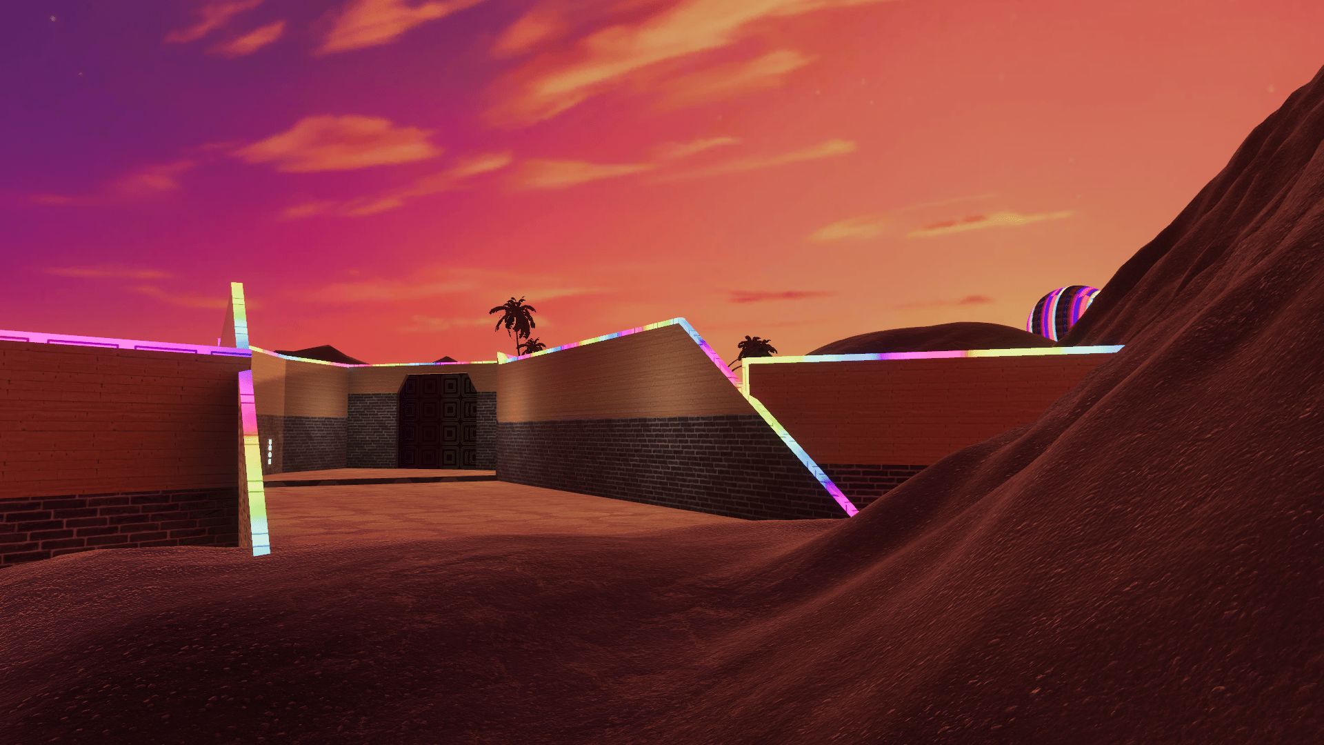 Club Icon (Base) – Neon Beachfront VRChat Club Framework (Quest Compatible)