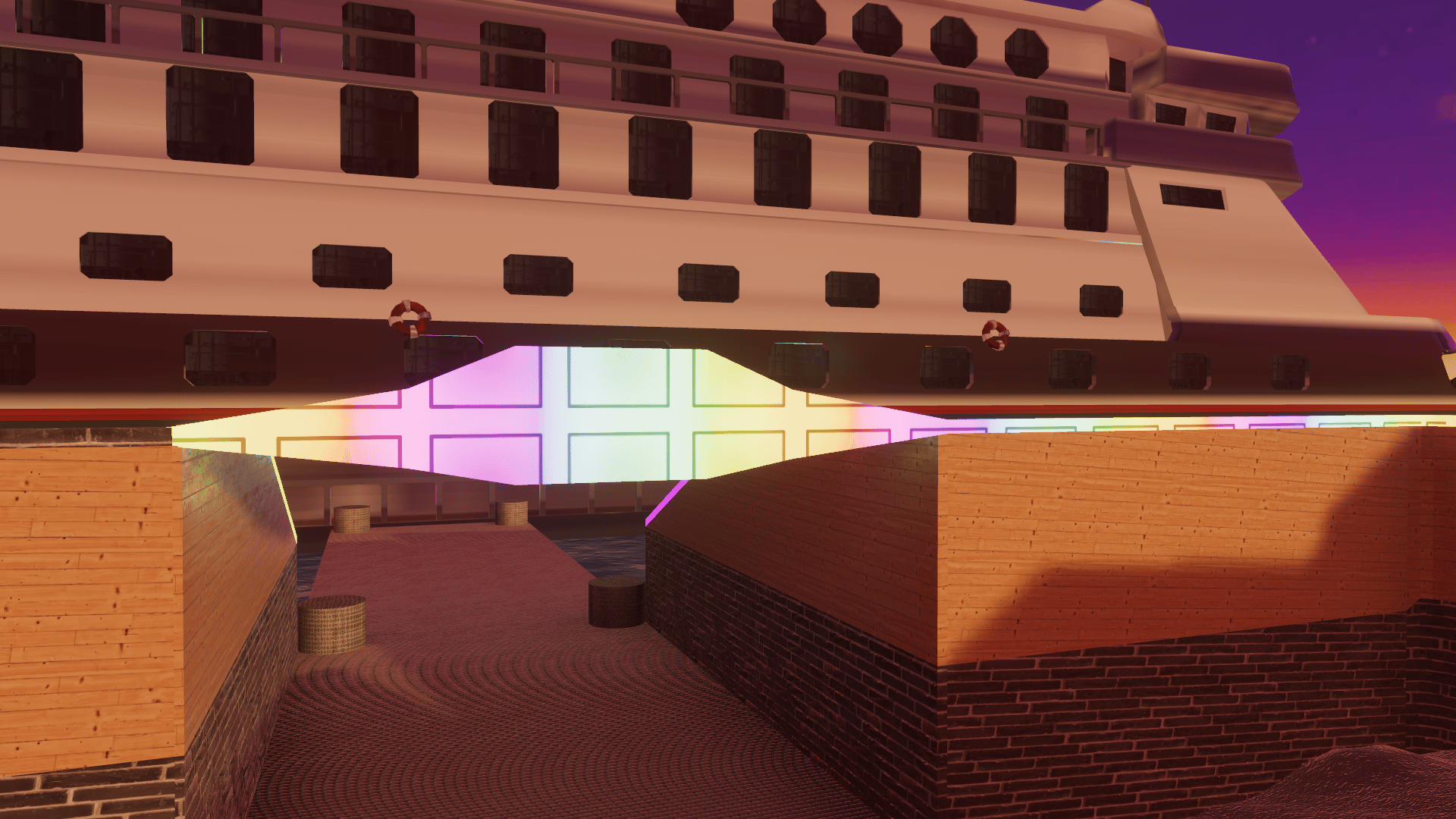 Club Icon (Base) – Neon Beachfront VRChat Club Framework (Quest Compatible)